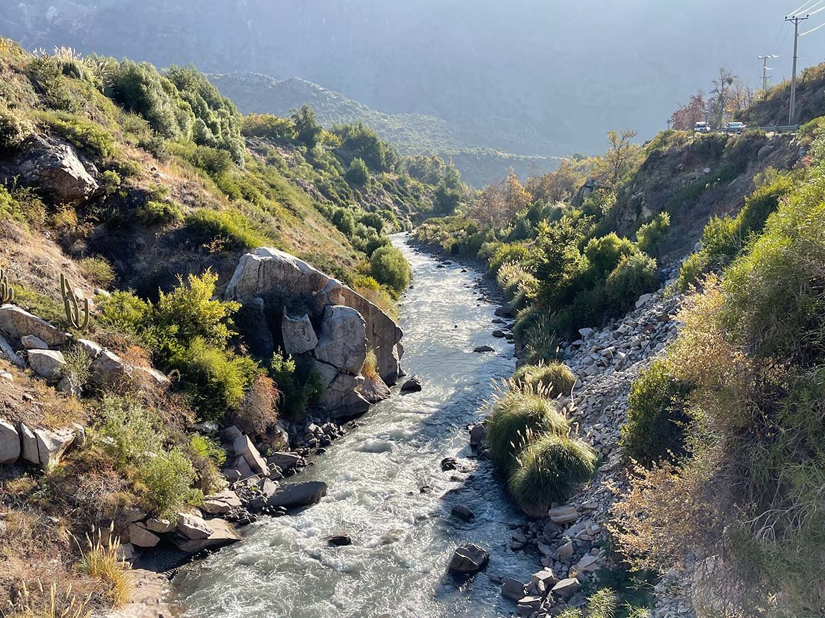 Río Maipo, Cajón del Maipo